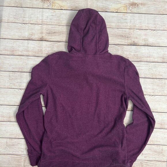 Adidas Women's Purple Pink Hoodie Medium Pullover Sweatshirt Athletic Workout - Picture 2 of 12